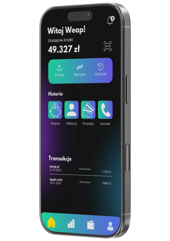 Projekt aplikacji bankowej – nowoczesne rozwiązania finansowe w aplikacji mobilnej